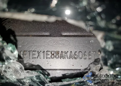 2010 Ford F150 Super Cab из США, поврежденный, VIN 1FTEX1E88AKA60667